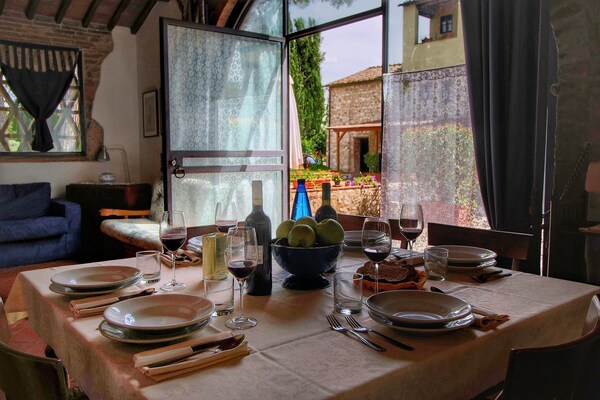 Foto van Gezellige retraite, Colle val D'elsa - Vakantiehuis in Colle val D'elsa - Ambiance