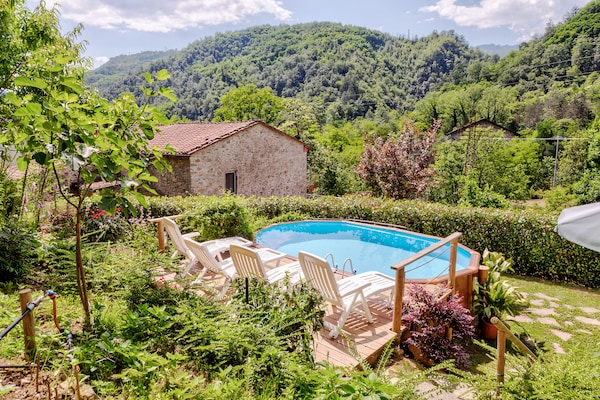 Foto van Sereen Vakantiehuis met privé zwembad - Vakantiehuis in Bagni di Lucca - PoolOfHouse