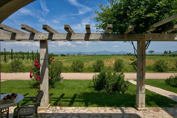 Foto van Vakantiehuis in Braccagni met Wellness & Golf - Vakantiehuis in Braccagni - ViewSummer