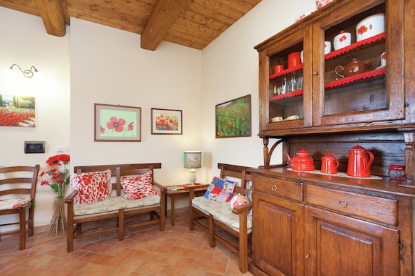 Foto van Cottage in Marche bij Skigebied - Vakantiehuis in Apecchio - LivingRoom