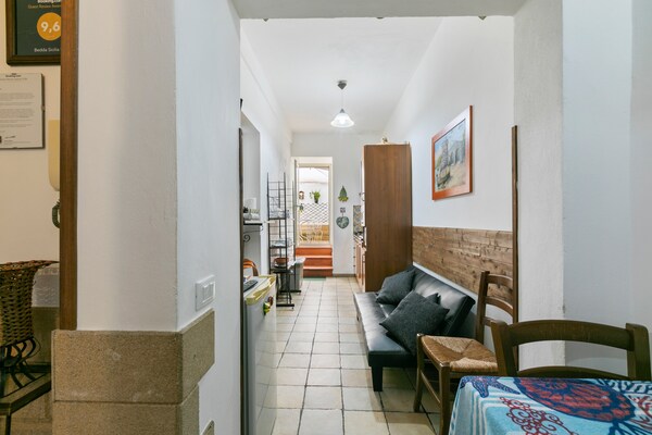 Foto van Bedda Sicilia mia, vakantiewoning in Palermo met terras - Landing