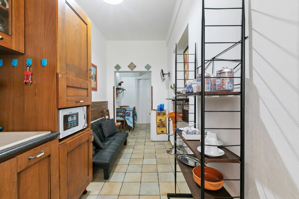 Foto van Bedda Sicilia mia, vakantiewoning in Palermo met terras - Kitchen