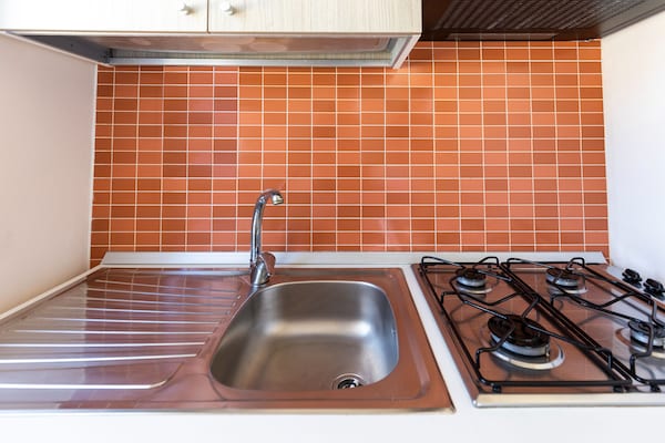 Foto van Appartement in Favignana met gedeeld zwembad - Vakantiehuis in Favignana - Kitchen