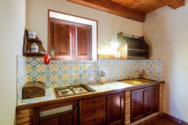 Foto van Rustiek Siciliaans toevluchtsoord met spa - Vakantiehuis in Ciolino Resuttano - Kitchen