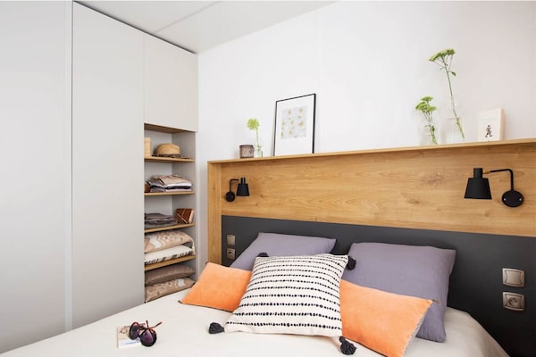Foto van Campingpark Verblijf bij Vias Beachside - Vakantiehuis in Vias-Plage - BedRoom