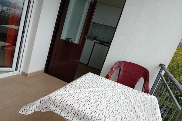 Foto van Classic Studio Apartment with Sea View and Terrace - BedRoom