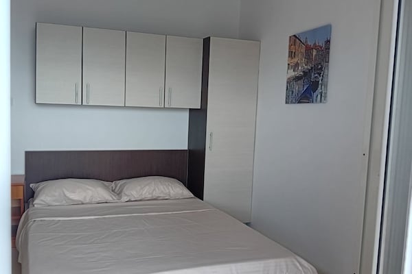 Foto van Classic Studio Apartment with Sea View and Terrace - BedRoom