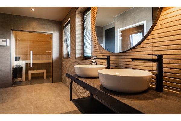 Foto van Elegante Texelse villa met spa - Vakantiehuis in De Cocksdorp Texel - Wellness