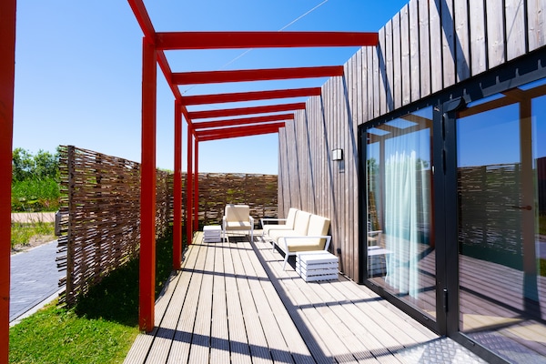 Foto van Rolstoelvriendelijke retraite - Vakantiehuis in Callantsoog - TerraceBalcony