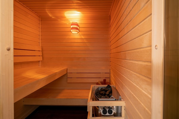 Foto van 2 persoons eilandzicht appartement met sauna - Vakantiehuis in De Koog - BathRoom