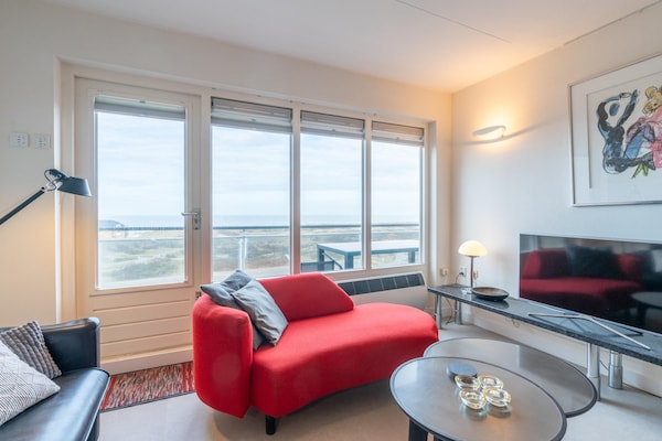 Foto van 4 Persoons appartement met zeezicht - Vakantiehuis in De Koog - LivingRoom