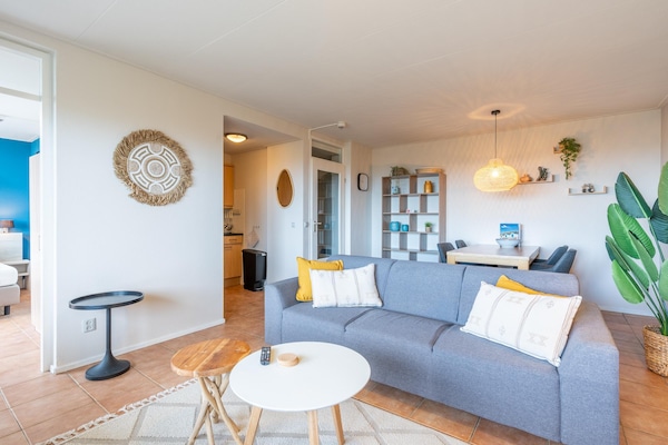 Foto van 2 persoons zeezicht appartement - Vakantiehuis in De Koog - LivingRoom