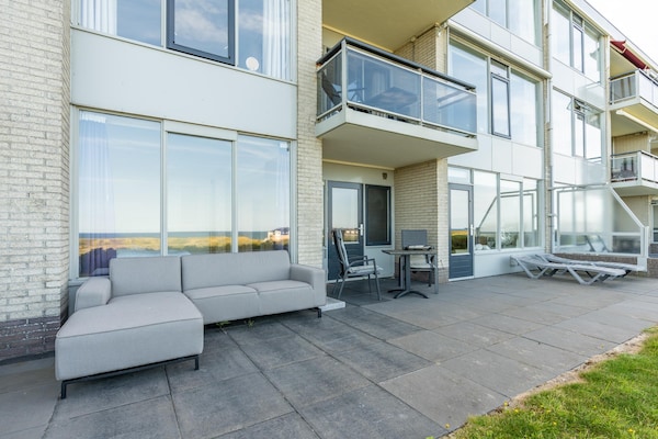 Foto van 2 persoons zeezicht appartement - Vakantiehuis in De Koog - TerraceBalcony