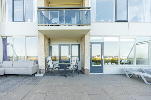 Foto van 2 persoons zeezicht appartement - Vakantiehuis in De Koog - TerraceBalcony