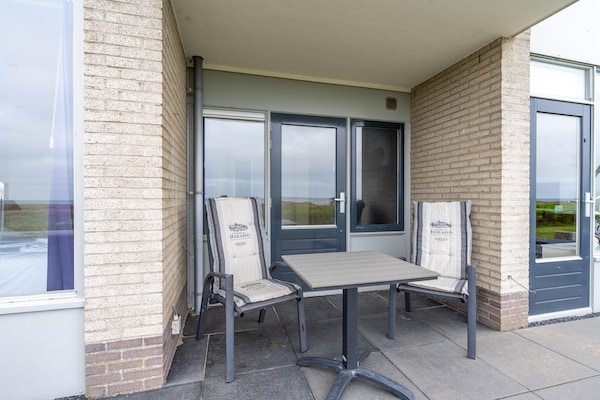 Foto van 2 persoons zeezicht appartement - Vakantiehuis in De Koog - Terrace