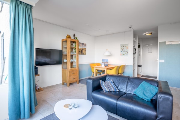 Foto van 2 persoons eiland-zeezicht studio-appartement - Vakantiehuis in De Koog - LivingRoom