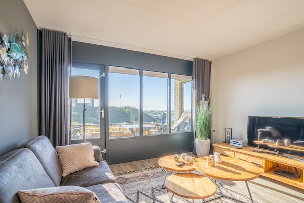 Foto van 4 Persoons appartement met eiland-zeezicht - Vakantiehuis in De Koog - LivingRoom
