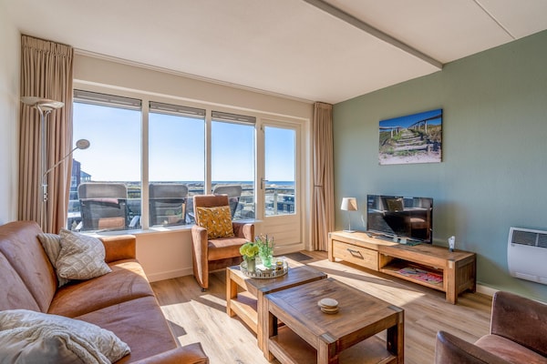 Foto van 4 Persoons appartement met eiland-zeezicht - Vakantiehuis in De Koog - LivingRoom