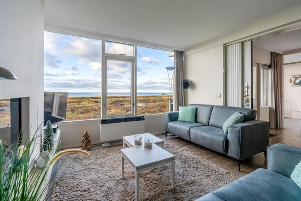 Foto van 2 Persoons appartement met zeezicht - Vakantiehuis in De Koog - LivingRoom