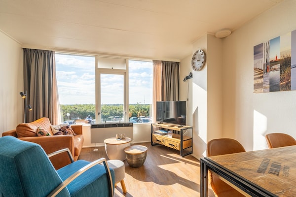 Foto van 2 Persoons appartement met eilandzicht - Vakantiehuis in De Koog - LivingRoom