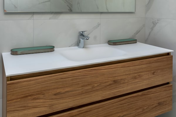 Foto van Bungalow voor 4 personen nabij de duinen van Texel - BathRoom