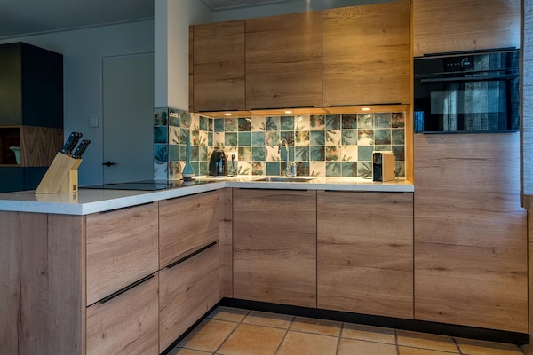 Foto van Bungalow voor 4 personen nabij de duinen van Texel - Kitchen