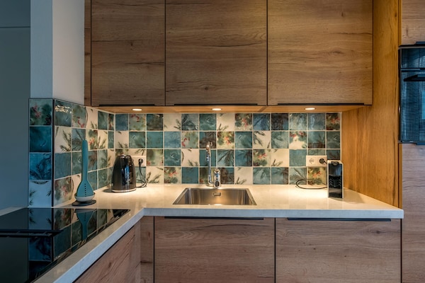 Foto van Bungalow voor 4 personen nabij de duinen van Texel - Kitchen