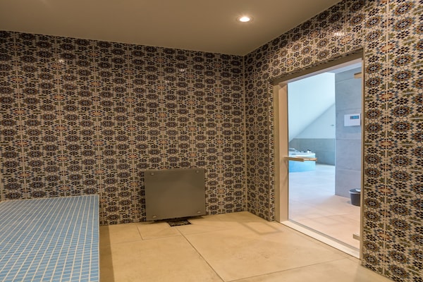 Foto van Chalet op Texel bij Bos & Strand - Vakantiehuis in Den Burg - Wellness