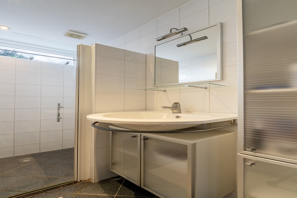 Foto van Hondvriendelijk verblijf met spa - Vakantiehuis in Voorthuizen - BathRoom