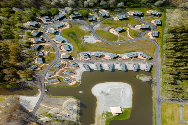 Foto van Waterlodge in Nederland met Terras - Vakantiehuis in Zeewolde - ParkFacilities
