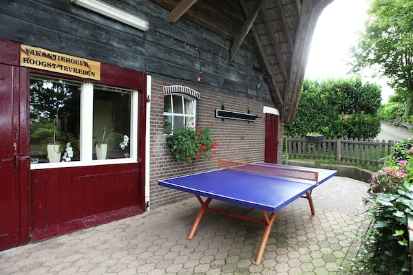 Foto van Boerderij in Oosterwijk bij de Linge - Vakantiehuis in Leerdam - TerraceBalcony