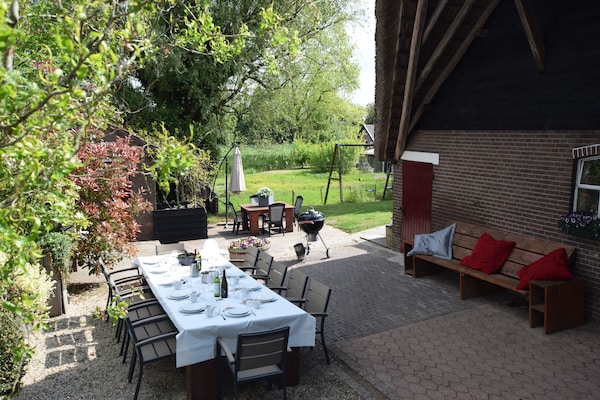 Foto van Boerderij in Oosterwijk bij de Linge - Vakantiehuis in Leerdam - ExteriorSummer