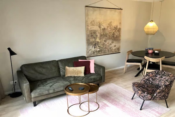 Foto van 4-persoons luxe lodge in Zoutelande - Vakantiehuis in Zoutelande - LivingRoom