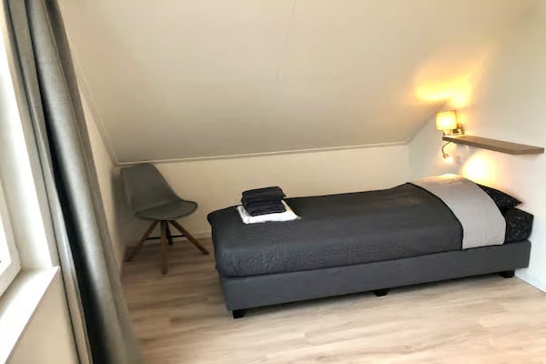 Foto van 4-persoons luxe lodge in Zoutelande - Vakantiehuis in Zoutelande - BedRoom