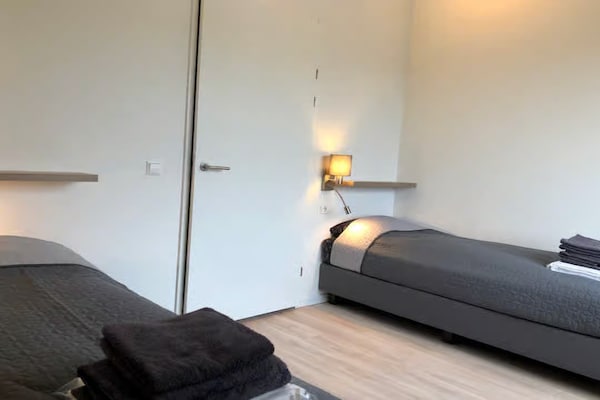 Foto van 4-persoons luxe lodge in Zoutelande - Vakantiehuis in Zoutelande - BedRoom