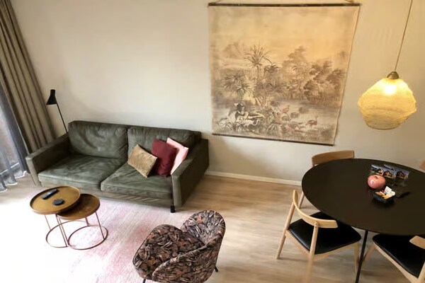 Foto van 4-persoons luxe lodge in Zoutelande - Vakantiehuis in Zoutelande - LivingRoom