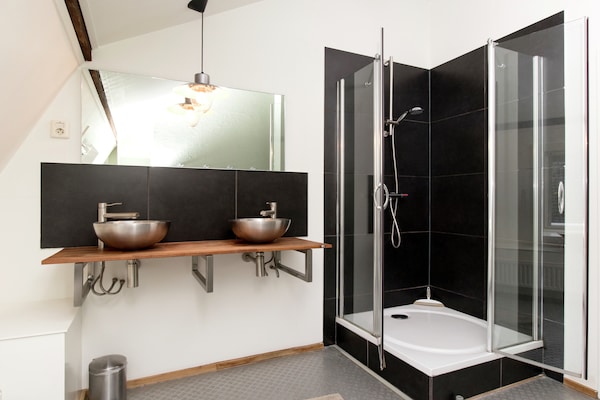 Foto van Huisje in Leenderbos bij natuurgebied - Vakantiehuis in Leende - BathRoom