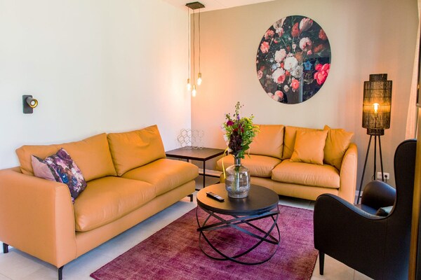 Foto van Stijlvolle villa met open haard - Vakantiehuis in Maastricht - LivingRoom