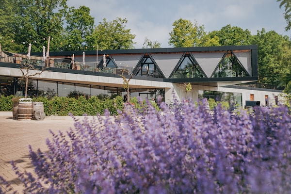 Foto van Bijzondere lodge met geweldig uitzicht in Gulpen - Vakantiehuis in Gulpen - ParkFacilities