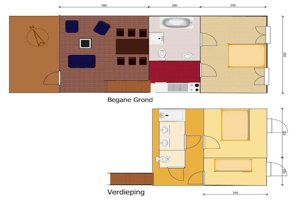 Foto van Gezellig comfortabel vakantiehuis bij de boer in Horssen met een tuin - Facilities