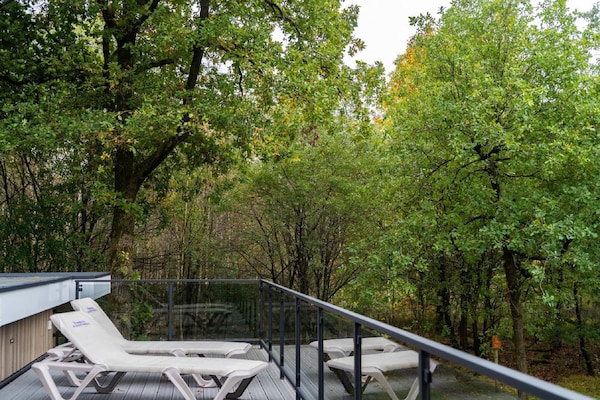 Foto van Elegant landchalet in Gelders - Vakantiehuis in Hoenderloo - TerraceBalcony