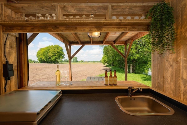 Foto van Boomhuttent met panoramisch uitzicht - Vakantiehuis in Zuna - Kitchen