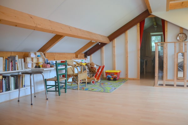 Foto van Familieverblijf met grote tuin - Vakantiehuis in Heino - Landing