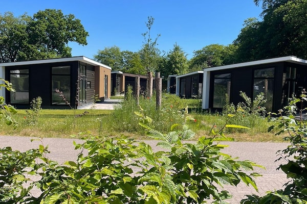 Foto van Luxe vakantiewoning omringd door water - Vakantiehuis in Sint Nicolaasga - ExteriorSummer