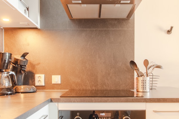Foto van Appartement met uitzicht op het meer in Makkum - Vakantiehuis in Makkum - Kitchen