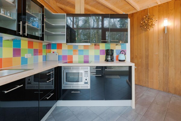 Foto van Boswoning in Norg met eigen sauna - Vakantiehuis in Norg - Kitchen