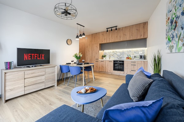 Foto van Appartement vlakbij Koneser Center - Vakantiehuis in Warszawa - LivingRoom