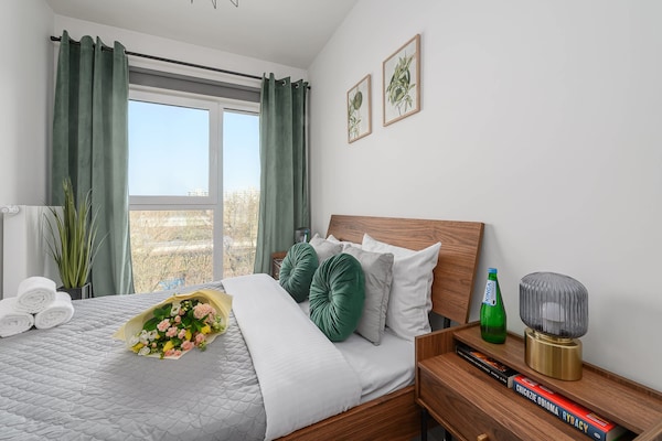 Foto van Appartement vlakbij Koneser Center - Vakantiehuis in Warszawa - BedRoom