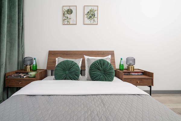 Foto van Appartement vlakbij Koneser Center - Vakantiehuis in Warszawa - BedRoom