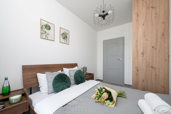 Foto van Appartement vlakbij Koneser Center - Vakantiehuis in Warszawa - BedRoom